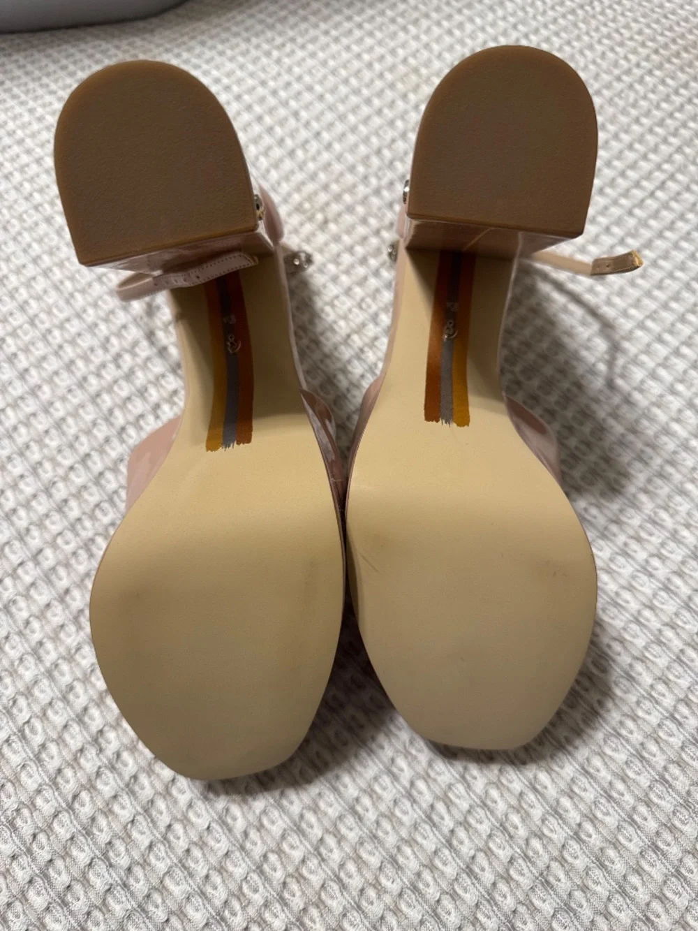 Sam Edelman platform patent heels